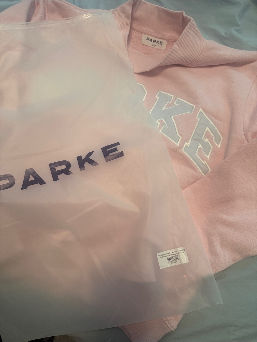 Parke frosting mock neck birthday drop - Picture 3 of 4
